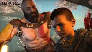 atreus Heard his mother voice 😱😱- god of war 2018 PS5 4k 60fps #fypシ゚viral #godofwar #gaming