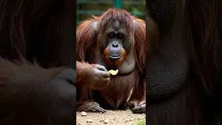 Chips lover 🤤😍 #youtubeshorts #animals #anime#monkey
