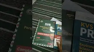 Unboxing KVS prt book #kvs #kvsprt #ctet #exam #examstory