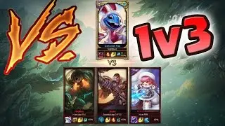 1v3 ONE CHALLENGER vs THREE SILVER PLAYERS | THE HARDEST GAME EVER | FINAL ATTEMPT - Nightblue3