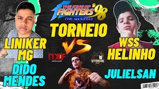 WSS-HELINHO vs LININKER-MG| DIDO MENDES vs JULIELSAN| CAMP KOF 98 PARCERIA CANAL @RoterlanRomulo