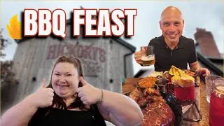 We Tried the Famous Hickory’s Smokehouse Sharer Platter 🤯 Full BBQ Feast Review!