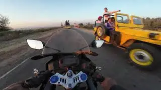 Riding on the Most Beautiful Road in Bangladesh at Golden Hour | Patuartek | Cox&rsquo;s Bazar | R15 V4