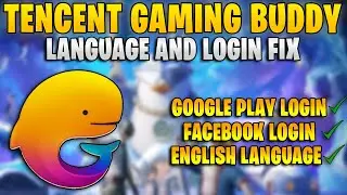 😱Tencent Gaming Buddy Language & Login Problem Fix 2025 | 🔥Easy Step-by-Step Solution💯