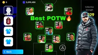 Best player POTW All 🔥🥵 Highlights Game play with efootball mobile 2024🎮