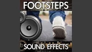 Footsteps Running Wooden Stairs Down (Lower End Perspective) (Sound Effect)