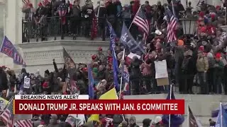Donald Trump Jr. speaks at Jan. 6 Committee
