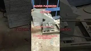 BLOWER PULVERIZER,MULTIPLE PURPOSE PULVERIZER,MASALA GRINDER,SPICE PLANT #machine #pulverizer#india
