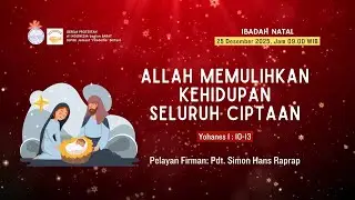 [LIVE] IBADAH NATAL - 25 DESEMBER 2025 JAM 09.00 WIB