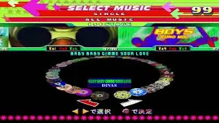 Dance Dance Revolution 4thMix (Japan) - Songlist (Playstation 1)