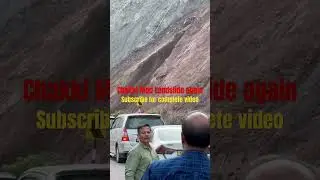 Chakki Mod Landslide. Like share subscribe for more videos #himachal #shimla#rain#flood#travel#mall