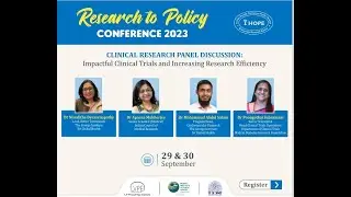 IHOPE Conference 2023 - Clinical Research - Panel Discussion