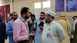 M.S Sb  Allama IQbal Teaching Hospital DGK visit in Different Department