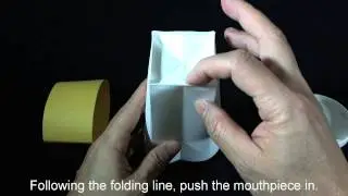 How to fold FoFoCup -- 16/20oz