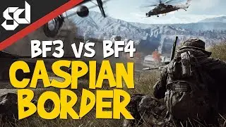 BF3 vs BF4 - Caspian Border Comparison 