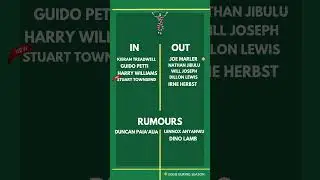 25/26 Gallagher Premiership Transfers #rugbyunion #premiershiprugby #rugbytransfers #rugbynews