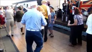 Sheringham 40s weekend dancing to the King Size Papas
