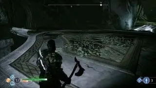 God of War - How to get the root covered chest in Alfheim