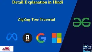 ZigZag Tree Traversal | GFG | C++