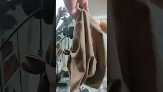 how to make a DIY camera dust cover with only 2 items lying around the house.