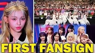 UNIS delighted their Chinese fans at their first fansign event, and immediately went back to Korea