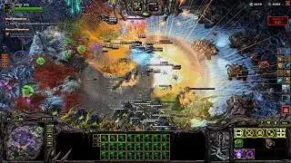 SCⅡ Super Commander Co-Op Dead of Night  ▏  Abathur Custom Mutation Solo GamePlay 🐛