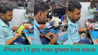 iPhone 13 pro max green line issue Solution by Mobile Doctor