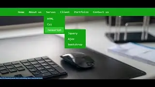 How to Drop Down Menu Make HTML & CSS  Drop down Tutorial