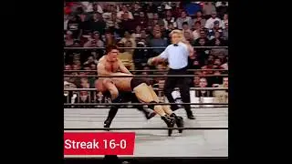 Goldberg Undefeated Streak 16-0