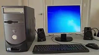 Dell Dimension 2400 Booting up to Windows 7.
