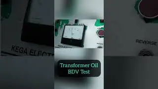 Transformer Oil Filtration BDV Testing.