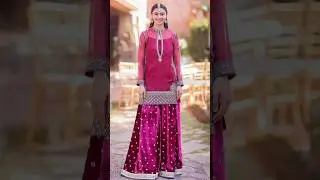 Beautiful Sharara suits design|#shorts​ #shortsfeed  #shortvideo​ #fashion​ #sharara