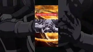 goku saves hit from Dyspo #goku #anime #edit #dbs #tournament  of power