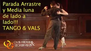 Parada Arrastre Media Luna de lado a Lado