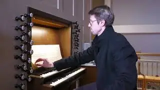 Domorganist Balthasar Baumgartner mit Joseph Ahrens Partita Christus ist erstanden