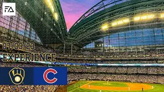Milwaukee Brewers MLB Experience vs Chicago Cubs 2023 (Live Crowd Atmosphere)