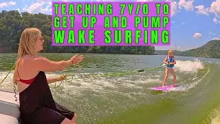 HOW TO PUMP THE WAKE WITH 7 YEAR OLD CASHY ROWLEY AND COACH JORDAN WOLFE