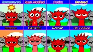 All Raddy in Sprunki New mods | Sprunki Retake Remastered and Sprunki New Motifed and Sprunki ...