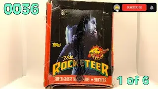 [0036] THE ROCKETEER (1991) Trading Cards [1 of 6] [#therocketeer #therocketeertradingcards]