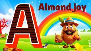 Песенка про алфавит ABC | для детей Песенка про алфавит ABC от Almond Joy Детские стишки | Песенк...