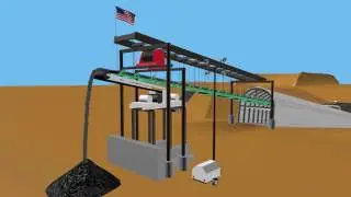 Initial Stage Mine Slope Construction