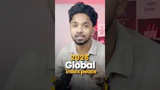 China Safer Than India? 😳 Global Peace Index 2025 Explained | India Rank 115