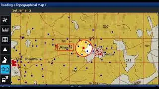 Class 10 icse geography,Topographical map Reading part 6