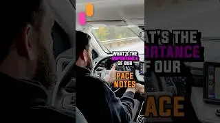 WHY are pace notes so important?! #pinkorange #rally #pacenotes #racing #pace #notes #info #data