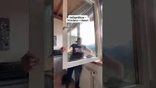 Fenster voller schlieren. #reinigungstipps #cleantok #cleaning