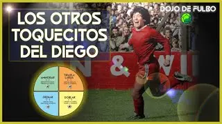 Los 4 TOQUES con BORDE EXTERNO del DIEGO - Técnica y Táctica para Fútbol
