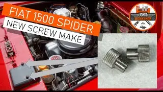 FIAT 1500 Spider Restoration - New Fuse Box Screws