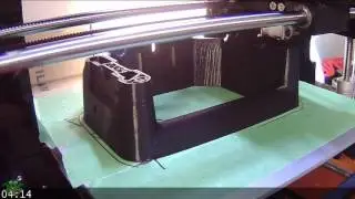 Anet A6 Egg/Sphere O Bot Frame timelapse
