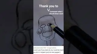 Drawing FNAF Series Drawing Puppet/Marionette #viral #fnaf #fivenightsatfreddys #charlotte #sketch