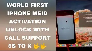 iPHONE MEID ACTIVATION UNLOCK WITH CALL SUPPORT